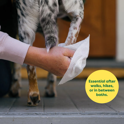 Textured Pet Grooming Wipes