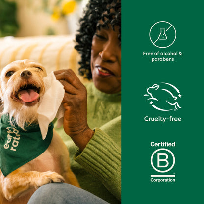 Textured Pet Grooming Wipes